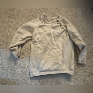H&M Cream Cotton Boys Sweater